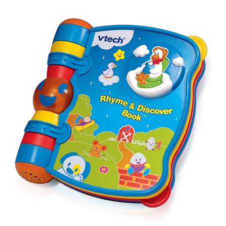 Livre de comptines et de découvertes pour bébé de VTech