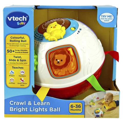 Balle lumineuse Vtech Crawl and Learn