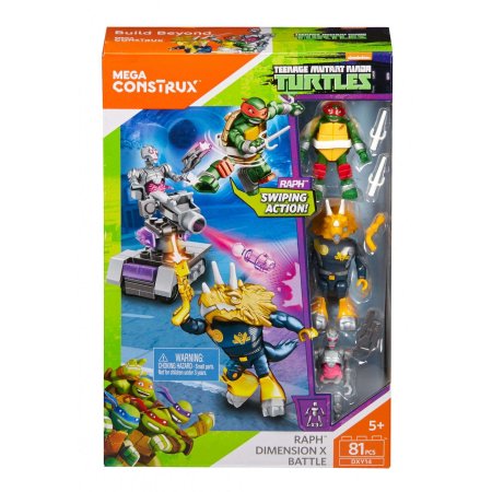 Coffret de construction Dimension X Tortues Ninja de Mega Bloks