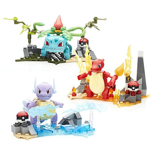 Coffret cadeau Mega Construx Pokemon avec figurines et environnements à construire