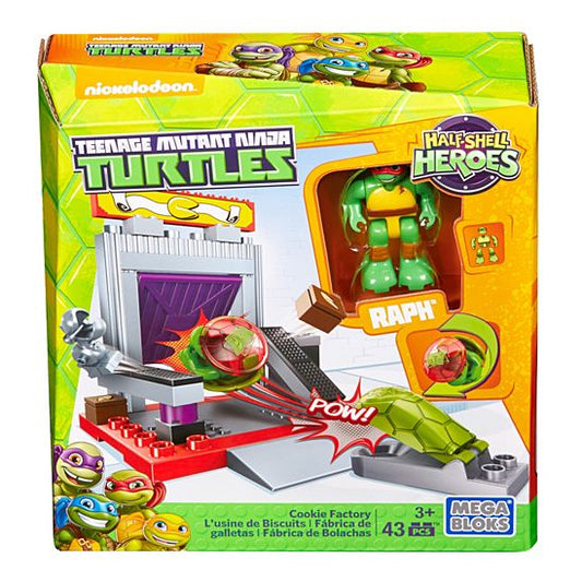 Usine de biscuits Half-Shell Heroes de Tortues Ninja de Mega Bloks