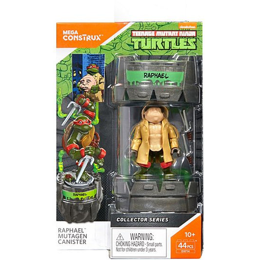 Boîte à mutagène Raphaël de la série classique des Tortues Ninja de Mega Construx