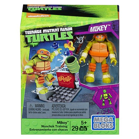 Entraînement Nunchuk Mikey Tortues Ninja de Mega Bloks