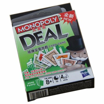 Coffret de cartes Uno et Monopoly Deal Card, nouveau jeu