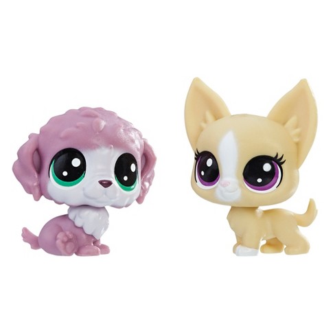 Littlest Pet Shop Chunky Waterfluff et le maire Perrito