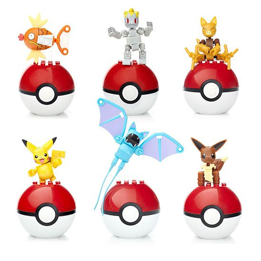 Coffret cadeau de figurines à construire Mega Construx Pokemon