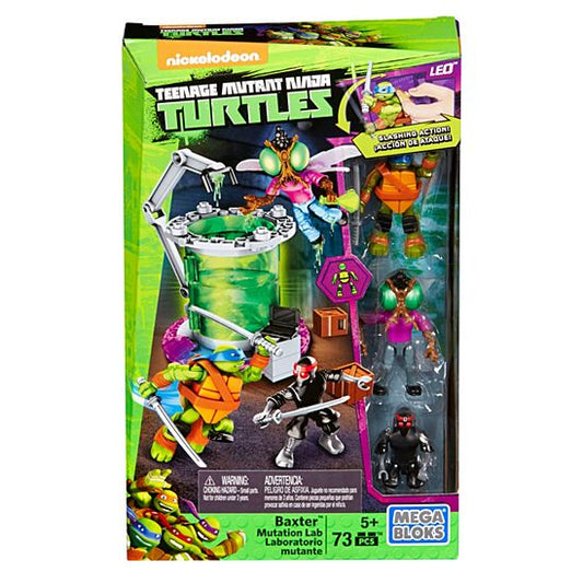 Laboratoire de mutation Baxter des Tortues Ninja de Mega Bloks