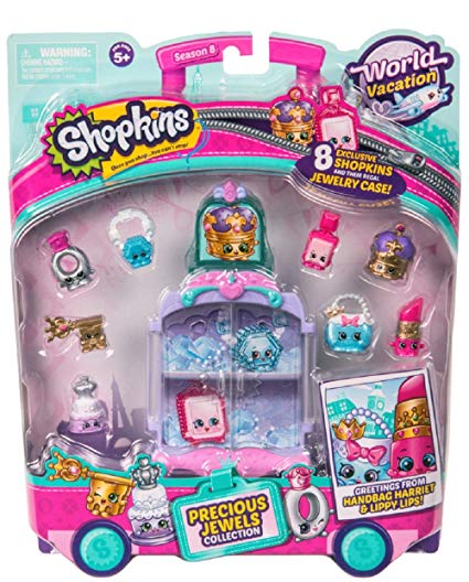 Shopkins Saison 8 World Vacation - Collection de bijoux précieux